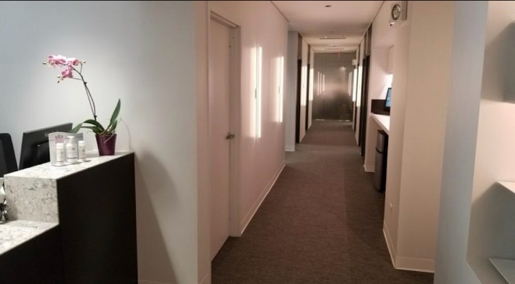 Hallway inside the Gold Coast clinic
